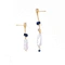 Irregular earrings - Baroque irregular pearl earrings - Elegant and fashionable earrings